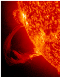 solar prominence